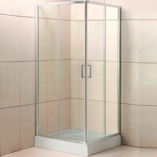 Душевой уголок BelBagno Uno 95х95 UNO-195-A-2-95-C-Cr профиль Хром стекло прозрачное