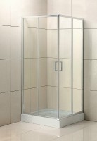 Душевой уголок BelBagno Uno 95х95 UNO-195-A-2-95-C-Cr профиль Хром стекло прозрачное