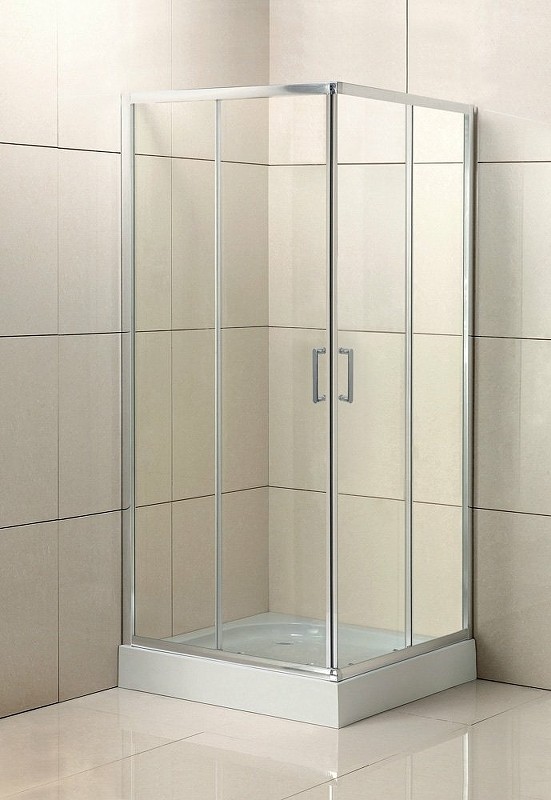Душевой уголок BelBagno Uno 95х95 UNO-195-A-2-95-C-Cr профиль Хром стекло прозрачное