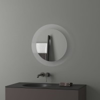 Зеркало Evoform Ledshine d60 BY 2523 с подсветкой 13.5 W - без выключателя - нейтральный белый свет стекло