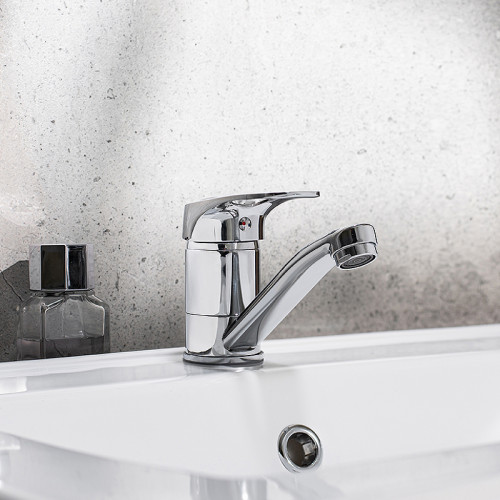 Смеситель для кухни Ростовская Мануфактура Сантехники SL55-004F-15 Хром