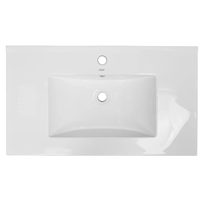 Тумба с раковиной Loranto Santorini 80 CS00086974 цвет Белый глянец