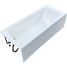 Акриловая ванна Aquanet Bright 180x70 216304 без гидромассажа