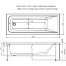 Акриловая ванна Aquanet Bright 180x70 216304 без гидромассажа