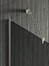 Душевая перегородка Maybah Glass MGD-729-5у 790x1950 в узком профиле Хром матовый стекло графитовое