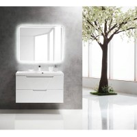 Тумба под раковину BelBagno Vittoria 100 Белая/Bianco Lucido МДФ / ЛДСП