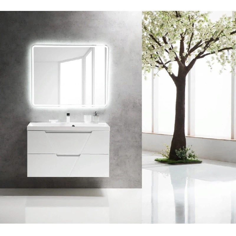 Тумба под раковину BelBagno Vittoria 100 Белая/Bianco Lucido МДФ / ЛДСП