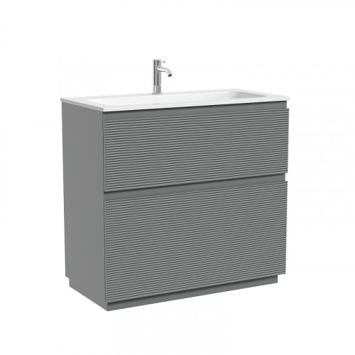 Тумба под раковину Sancos Folk Floor 89 FL90FES цвет Ergraut soft