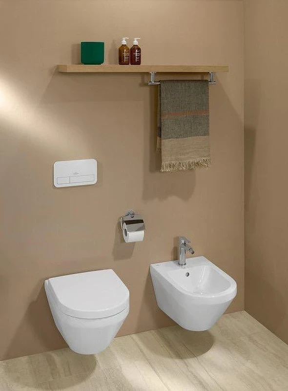 Биде Villeroy&Boch Architectura 74870001 подвесное цвет Альпийский белый