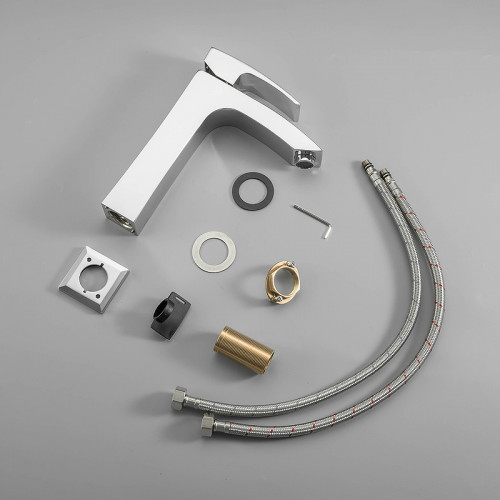 Смеситель для раковины Gappo G07 G1007-72 Хром латунь