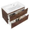 Тумба под раковину Vincea Mia 90 VMC-2MA900RW подвесная R.Wood МДФ / ЛДСП