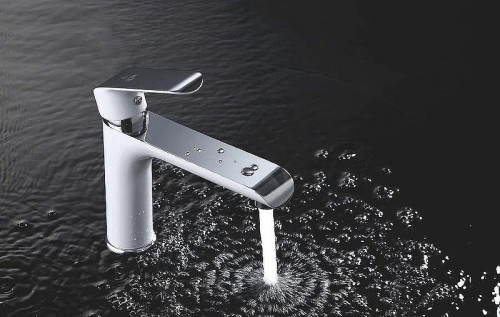 Смеситель для раковины Rose R21F R2101F-1 Белый Хром