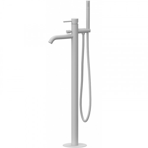 Смеситель для ванны Remer X-Style X08BO Белый матовый латунь на пол