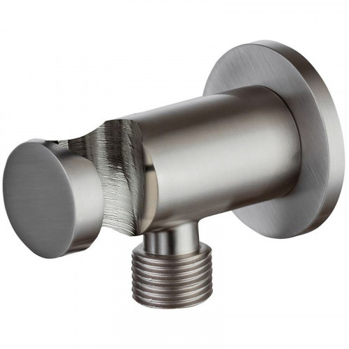 Шланговое подключение Allen Brau Priority 5.31015-BN Никель брашированный латунь на стену