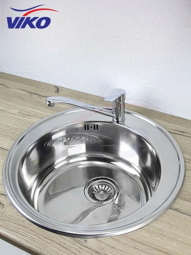 Смеситель для кухни Viko V-7113 Хром