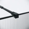 Душевая перегородка Niagara Nova 100 NG-481-10FBLACK профиль Черный матовый стекло комбинированное