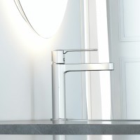 Смеситель для раковины Vincea Rondo VBF-1R1CH Хром латунь