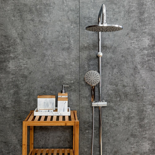 Душевая система Agger A0193500 Хром латунь на стену