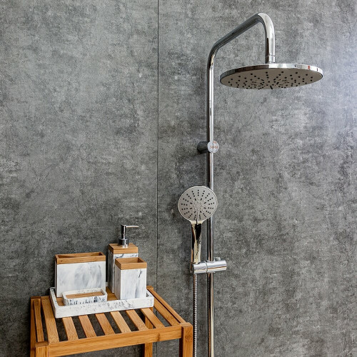 Душевая система Agger A0193500 Хром латунь на стену