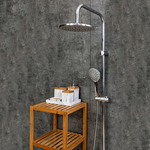 Душевая система Agger A0193500 Хром латунь на стену