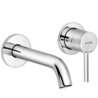 Смеситель для раковины Kludi Bozz 382450576 Хром латунь встраиваемый