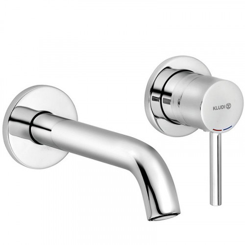 Смеситель для раковины Kludi Bozz 382450576 Хром латунь встраиваемый