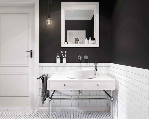 Смеситель для раковины Kludi Bozz 382450576 Хром латунь встраиваемый