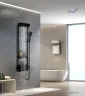 Душевая панель Ceruttispa Maiella B CT8985 Черная глянцевая