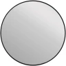 Зеркало Cersanit Eclipse 90 64148 с подсветкой Черное с датчиком движения стекло