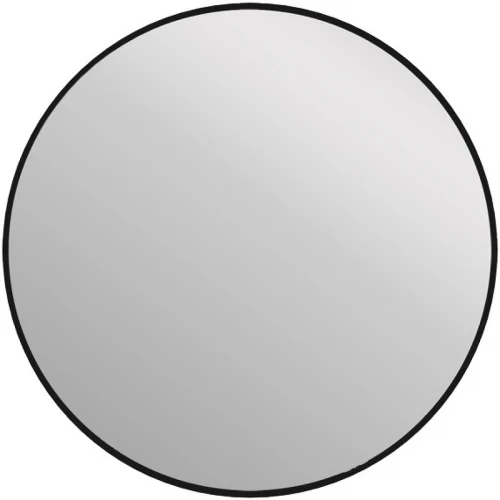 Зеркало Cersanit Eclipse 90 64148 с подсветкой Черное с датчиком движения стекло