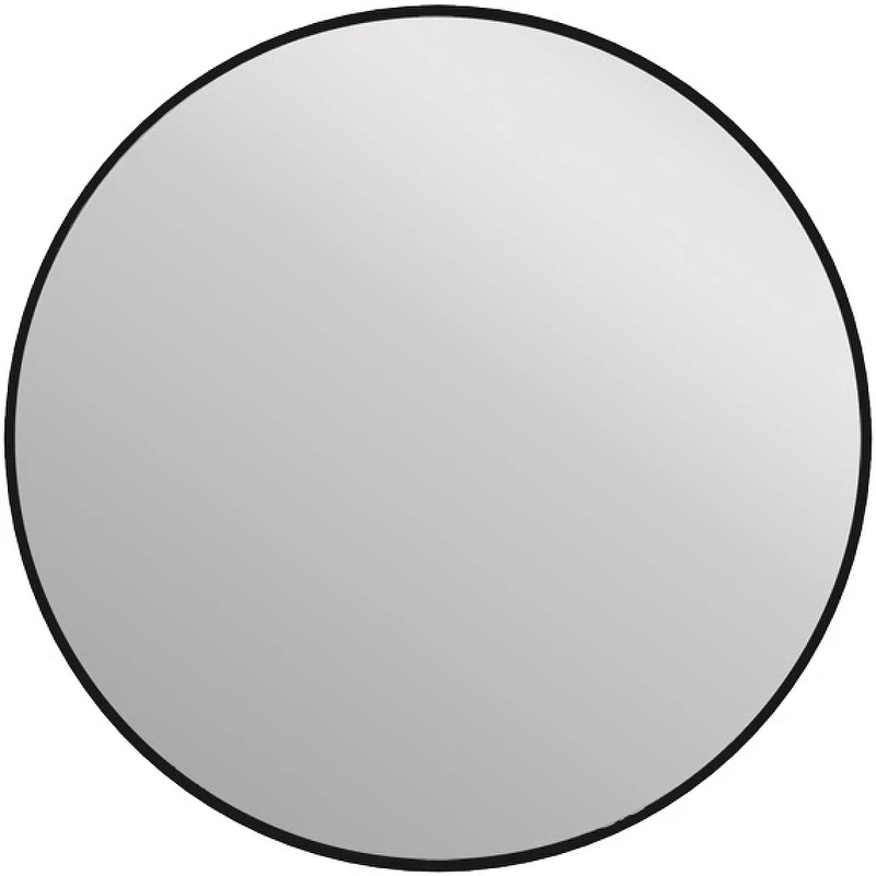 Зеркало Cersanit Eclipse 90 64148 с подсветкой Черное с датчиком движения стекло