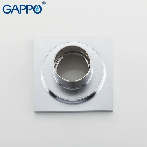 Душевой трап Gappo G81051 с решеткой Хром