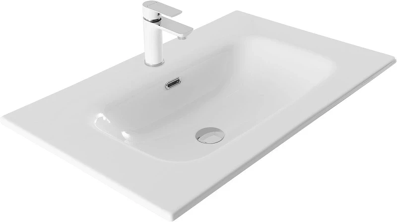 Раковина Aquanet Терра 80 00325420 325420 цвет Белый