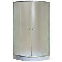 Душевой уголок Niagara Eco 80x80 NG-003-14N профиль Хром матовый стекло матовое