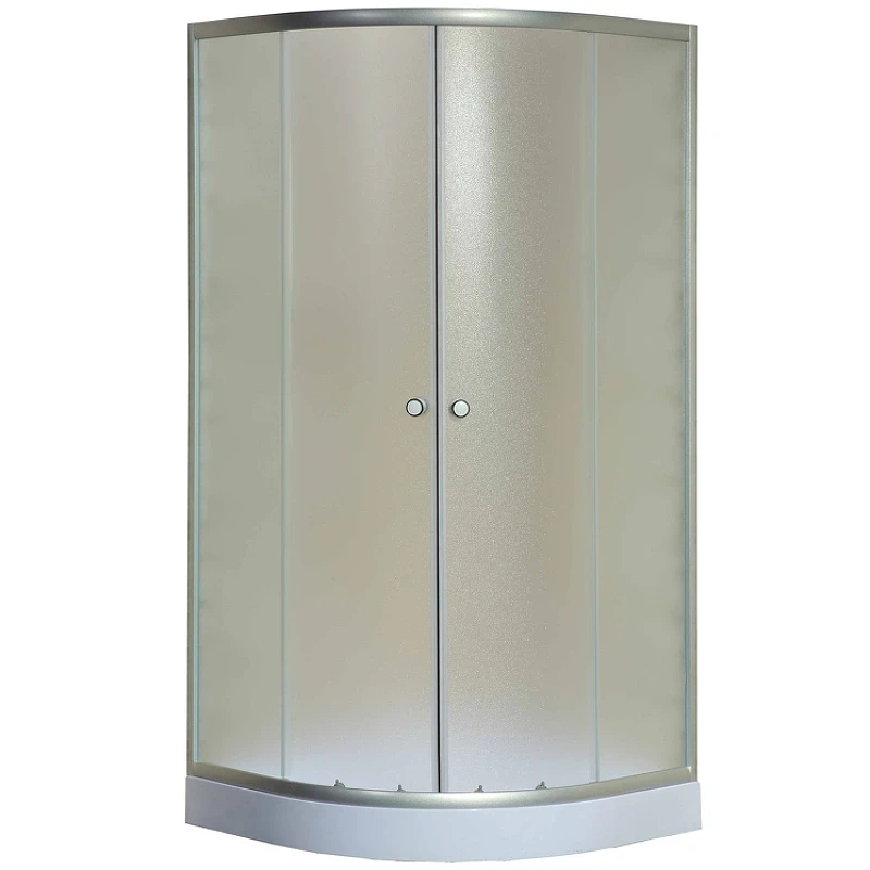 Душевой уголок Niagara Eco 80x80 NG-003-14N профиль Хром матовый стекло матовое