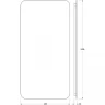 Зеркало Defesto Opti 60x120 DF 2818R с подсветкой 34W-3000К/ИК - выключатель/Теплый белый свет