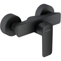 Смеситель для душа Kludi Pure Style 408413975 Черный матовый латунь на стену