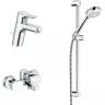 Комплект смесителей Kludi Pure Easy 376850565 Хром латунь