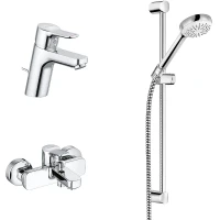 Комплект смесителей Kludi Pure Easy 376850565 Хром латунь
