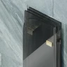 Шторка для ванны Maybah Glass MGV-588-3 980х1400 складная 4 секции Золото стекло графитовое