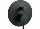 Душевая система Paffoni Light KITLIG015NO Черная матовая латунь встраиваемый