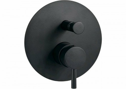 Душевая система Paffoni Light KITLIG015NO Черная матовая латунь встраиваемый