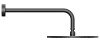 Душевая система Paffoni Light KITLIG015NO Черная матовая латунь встраиваемый