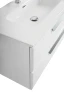 Тумба под раковину Cezares Eco-Cer-N 120 L ECO-CER-N-1200-2C-SO-BL-L подвесная Bianco Lucido без ручек МДФ / ЛДСП