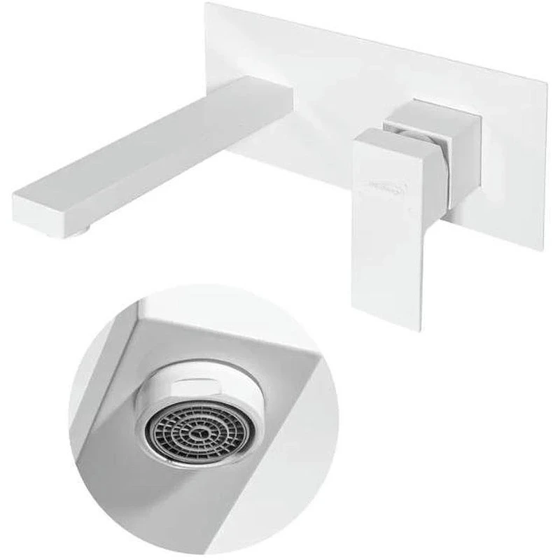 Смеситель для раковины Hansberge H688WW цвет Белый