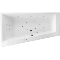 Акриловая ванна Excellent Sfera Slim 170x100 L WAEX.SFL17S.ULTRA.CR с гидромассажем