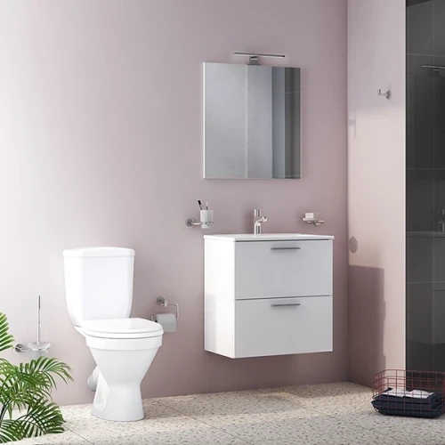 Унитаз компакт Norm Blanc 9837B099-7201 с бачком и сиденьем Микролифт