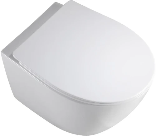Комплект унитаза DIWO Orange C07 C07-150W с сиденьем с инсталляцией DIWO 4501 с клавишей смыва цвет Глянцевый белый