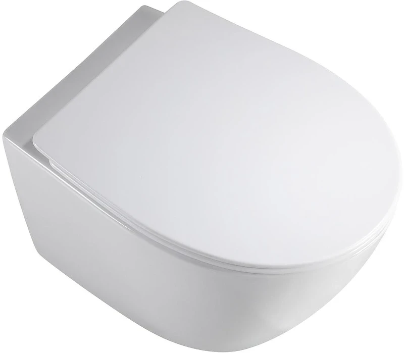 Комплект унитаза DIWO Orange C07 C07-150W с сиденьем с инсталляцией DIWO 4501 с клавишей смыва цвет Глянцевый белый
