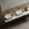 Раковина-чаша Abber Rechteck 70 AC2218 цвет Белый